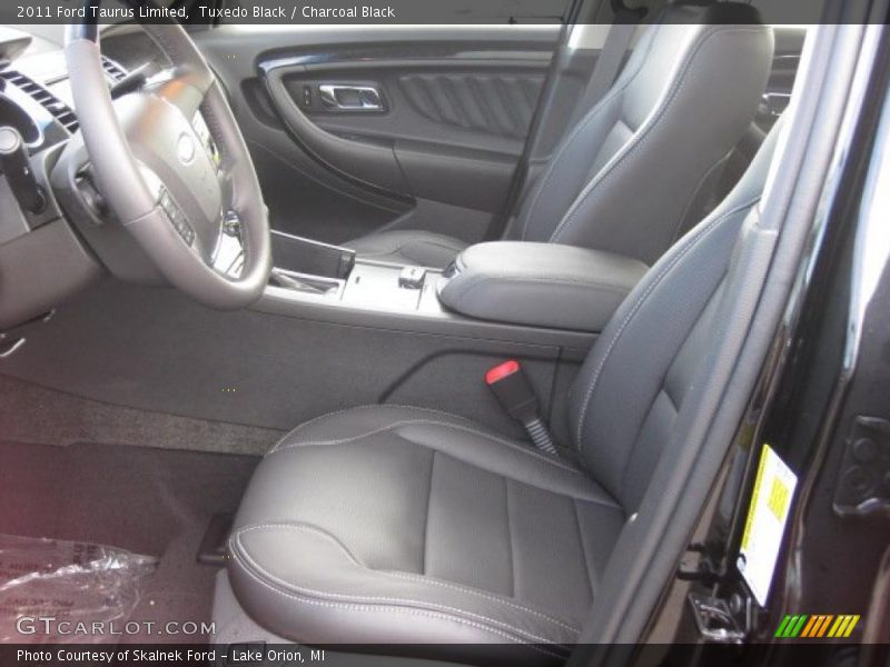  2011 Taurus Limited Charcoal Black Interior