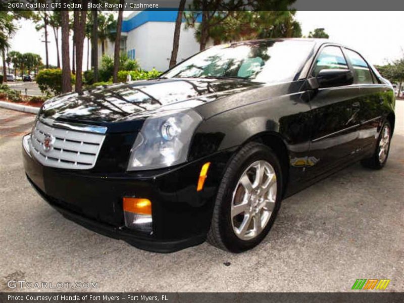 Black Raven / Cashmere 2007 Cadillac CTS Sedan