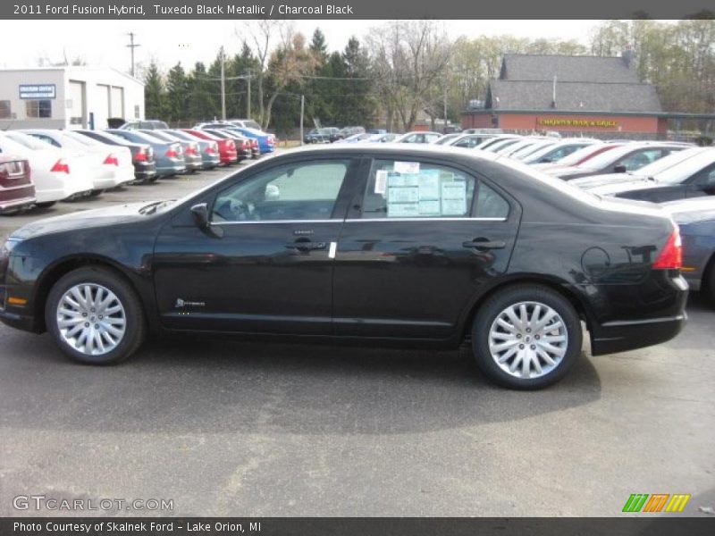 Tuxedo Black Metallic / Charcoal Black 2011 Ford Fusion Hybrid