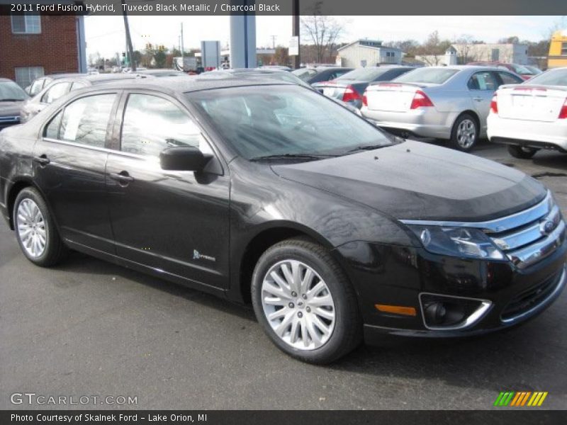 Tuxedo Black Metallic / Charcoal Black 2011 Ford Fusion Hybrid