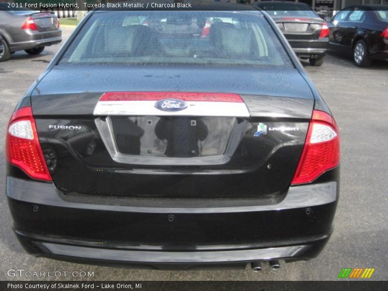Tuxedo Black Metallic / Charcoal Black 2011 Ford Fusion Hybrid