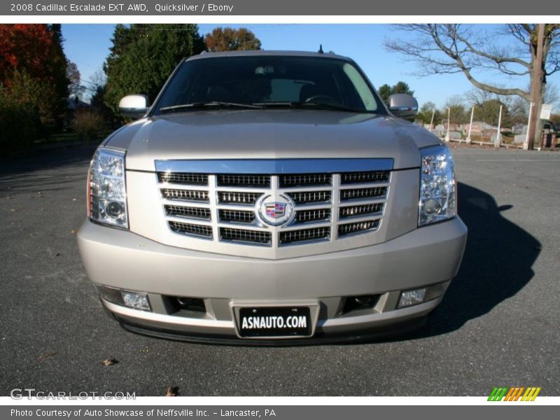Quicksilver / Ebony 2008 Cadillac Escalade EXT AWD