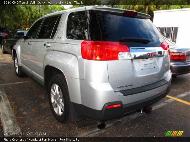 Quicksilver Metallic / Light Titanium 2010 GMC Terrain SLE