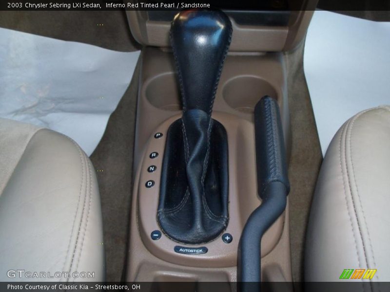  2003 Sebring LXi Sedan 4 Speed Automatic Shifter