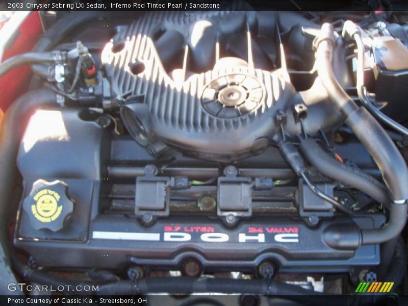  2003 Sebring LXi Sedan Engine - 2.7 Liter DOHC 24-Valve V6