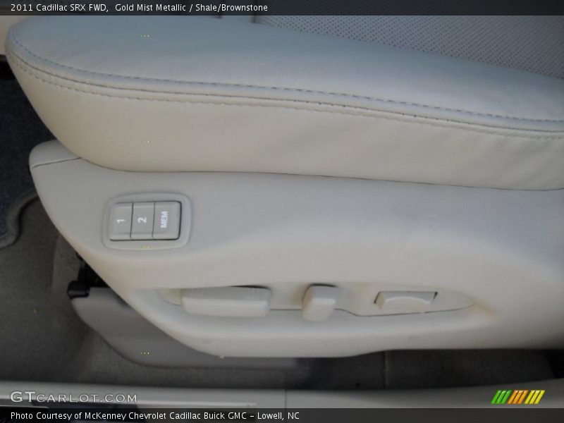 Gold Mist Metallic / Shale/Brownstone 2011 Cadillac SRX FWD