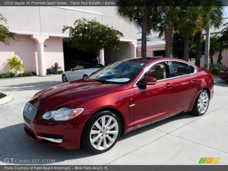 Front 3/4 View of 2010 XF Premium Sport Sedan