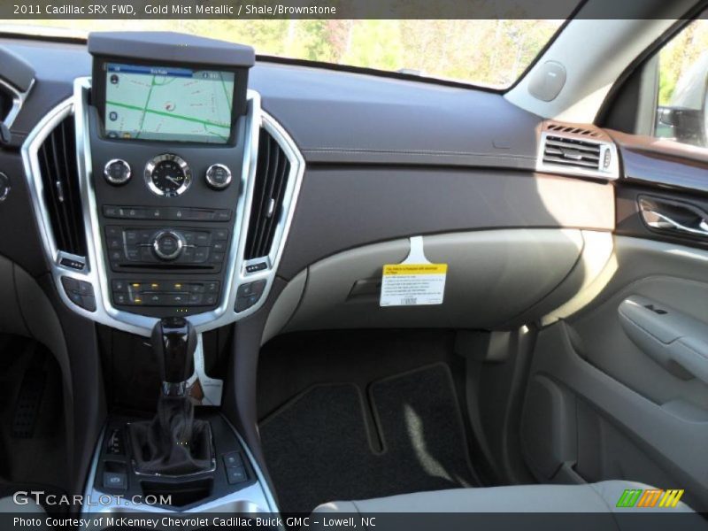 Gold Mist Metallic / Shale/Brownstone 2011 Cadillac SRX FWD