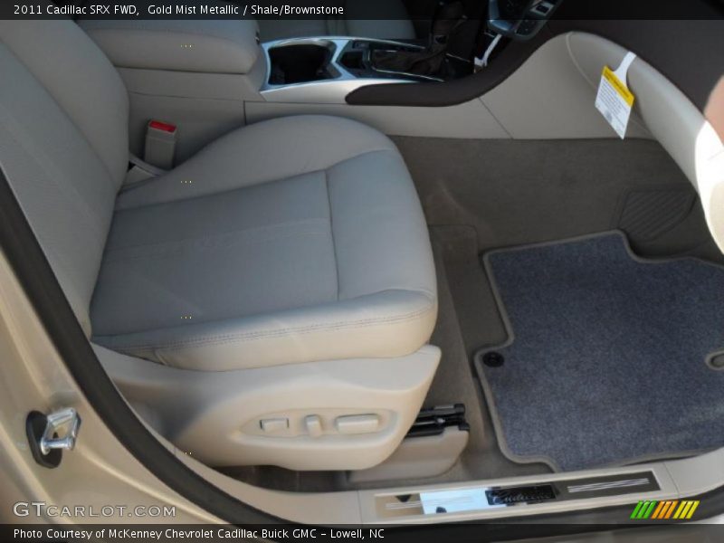 Gold Mist Metallic / Shale/Brownstone 2011 Cadillac SRX FWD