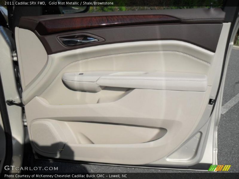 Gold Mist Metallic / Shale/Brownstone 2011 Cadillac SRX FWD