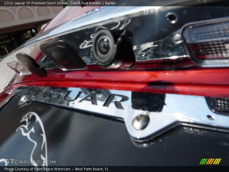 Claret Red Metallic / Barley 2010 Jaguar XF Premium Sport Sedan