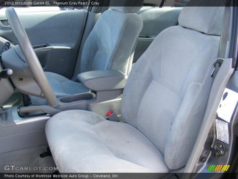 Titanium Gray Pearl / Gray 2003 Mitsubishi Galant ES