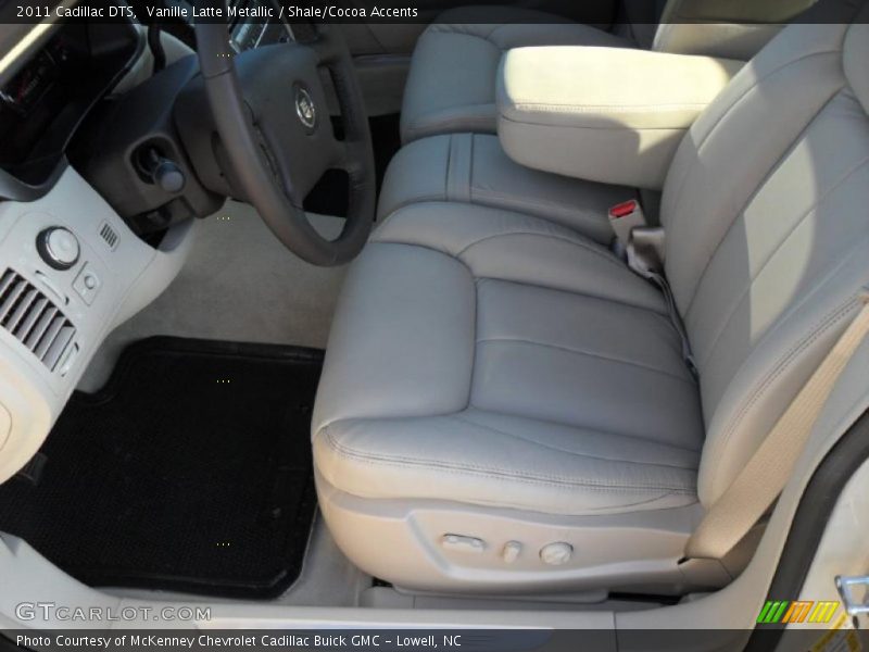 Vanille Latte Metallic / Shale/Cocoa Accents 2011 Cadillac DTS