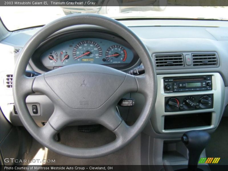 Titanium Gray Pearl / Gray 2003 Mitsubishi Galant ES