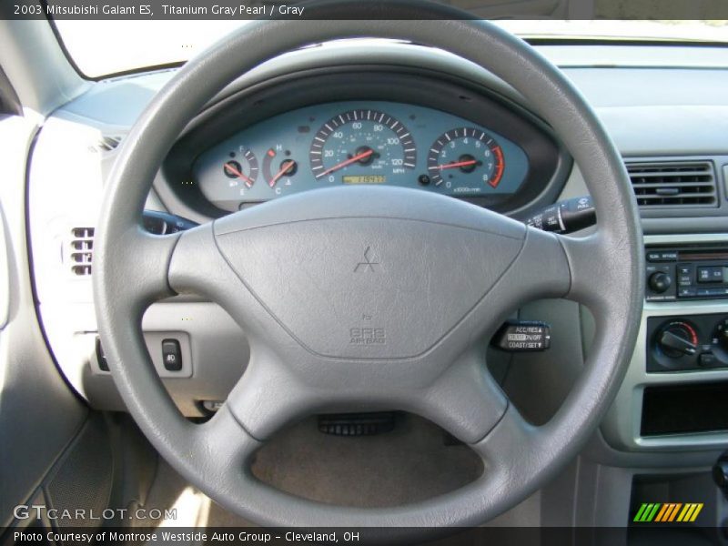 Titanium Gray Pearl / Gray 2003 Mitsubishi Galant ES