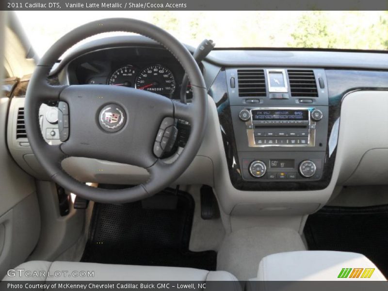 Dashboard of 2011 DTS 