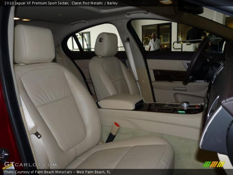  2010 XF Premium Sport Sedan Barley Interior