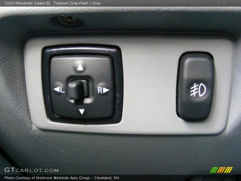 Titanium Gray Pearl / Gray 2003 Mitsubishi Galant ES