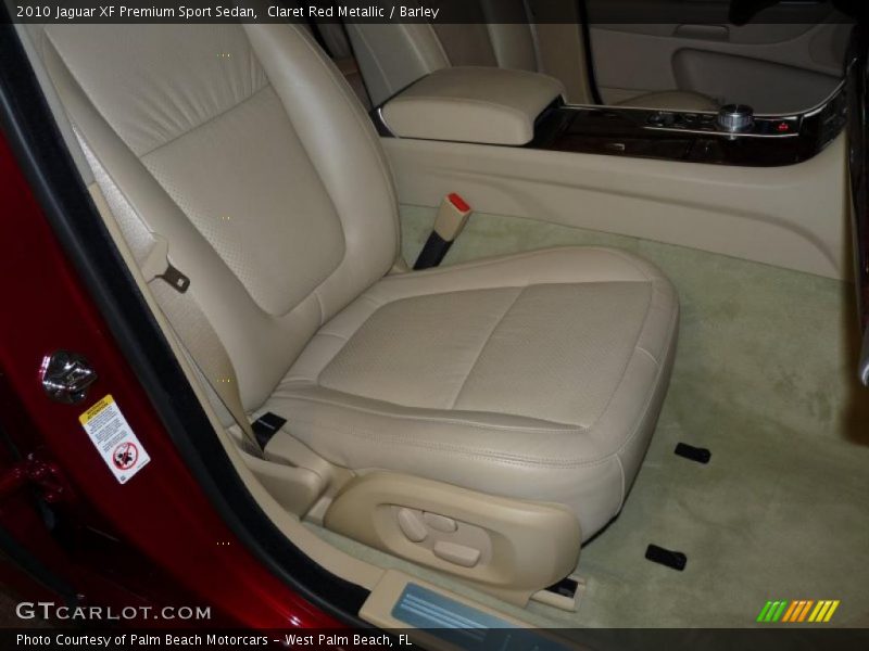  2010 XF Premium Sport Sedan Barley Interior
