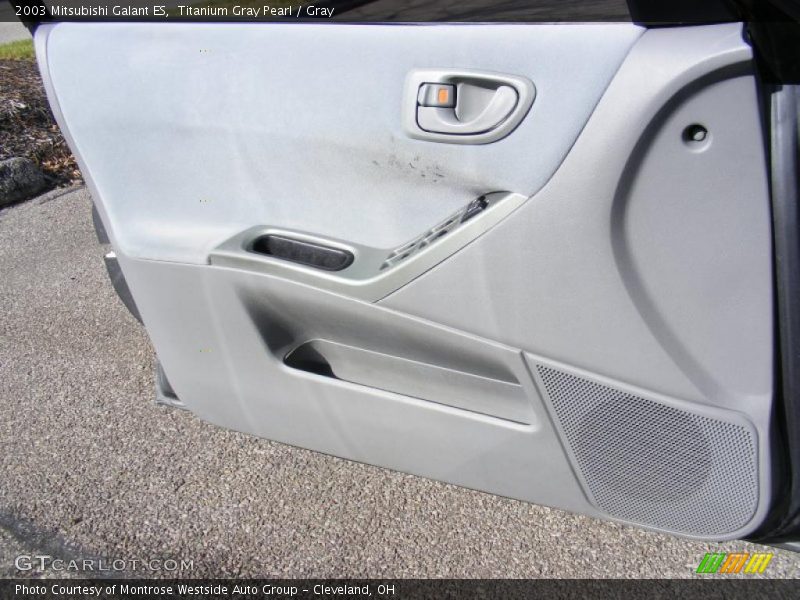 Titanium Gray Pearl / Gray 2003 Mitsubishi Galant ES