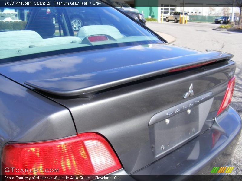 Titanium Gray Pearl / Gray 2003 Mitsubishi Galant ES