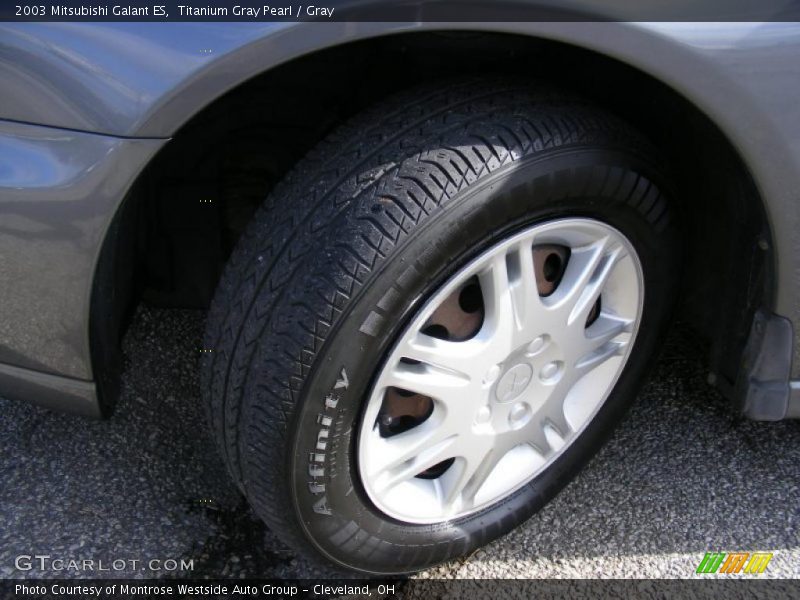 Titanium Gray Pearl / Gray 2003 Mitsubishi Galant ES