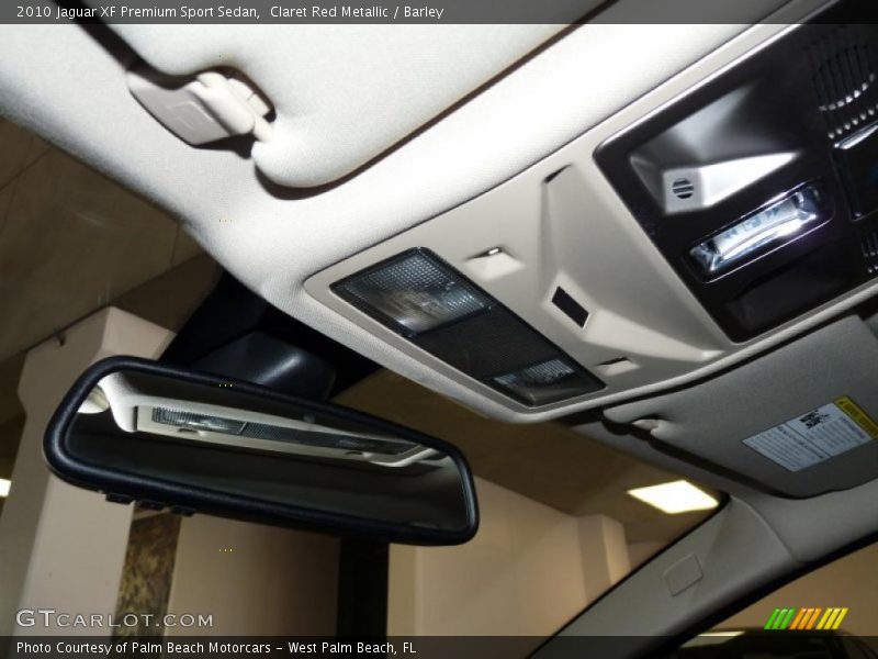Controls of 2010 XF Premium Sport Sedan