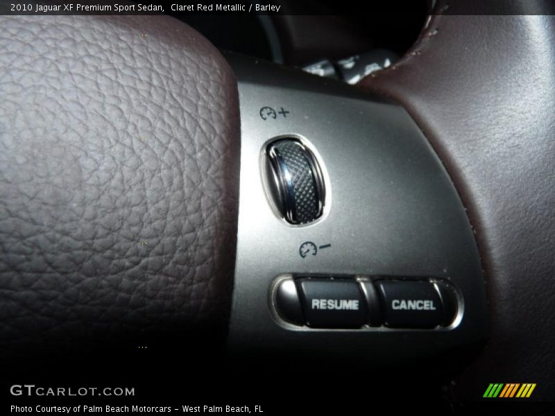 Controls of 2010 XF Premium Sport Sedan