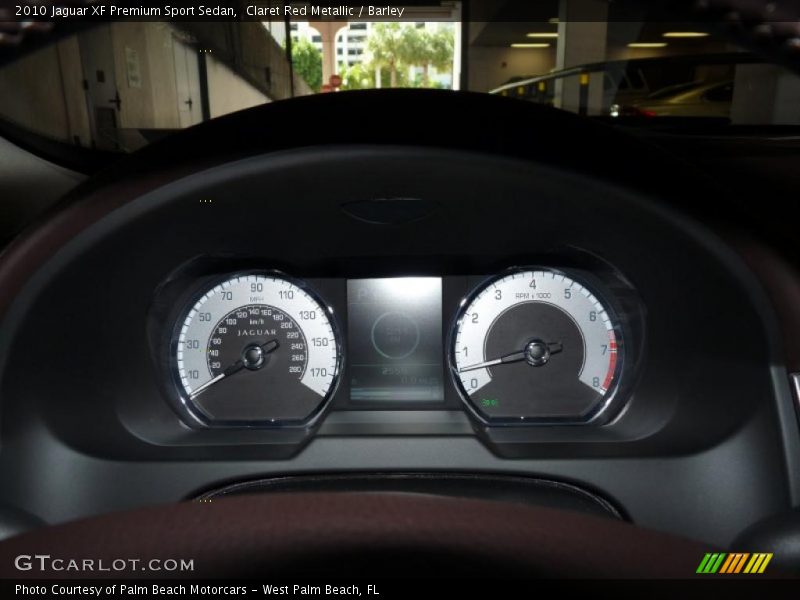  2010 XF Premium Sport Sedan Premium Sport Sedan Gauges