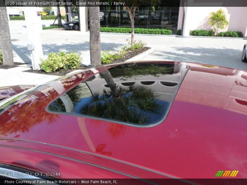 Sunroof of 2010 XF Premium Sport Sedan