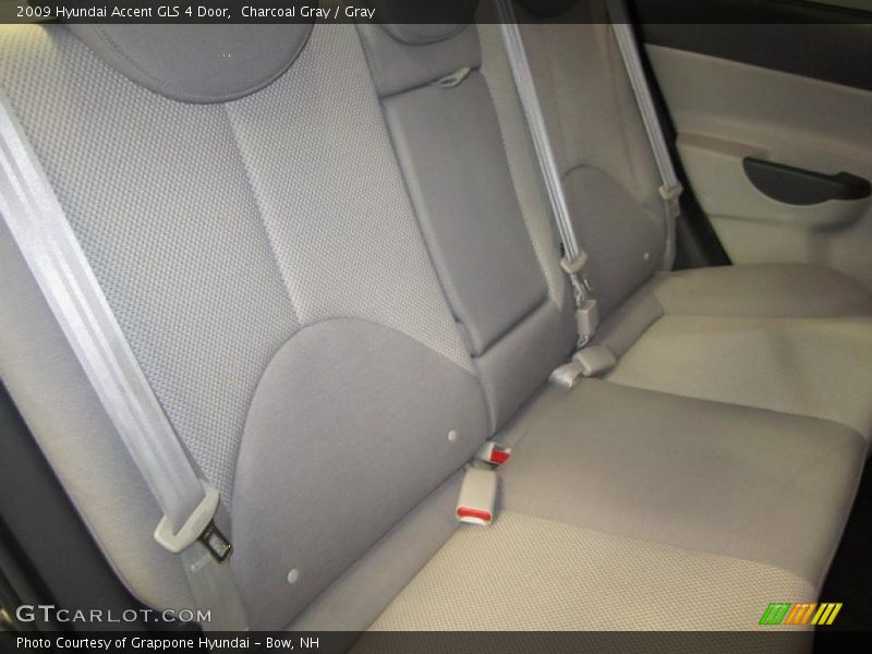 Charcoal Gray / Gray 2009 Hyundai Accent GLS 4 Door