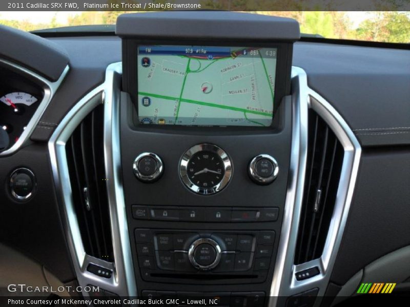 Platinum Ice Tricoat / Shale/Brownstone 2011 Cadillac SRX FWD