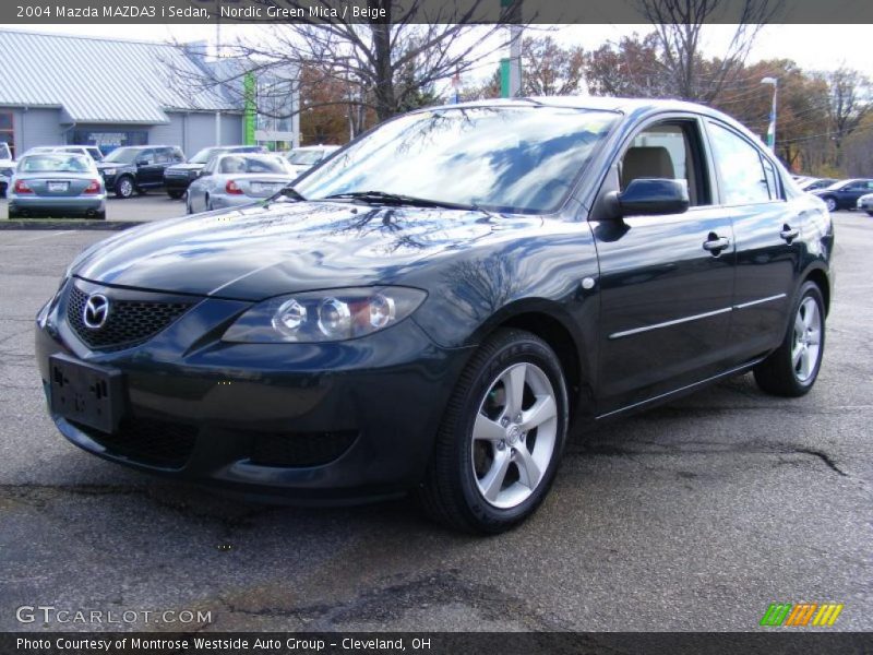 Nordic Green Mica / Beige 2004 Mazda MAZDA3 i Sedan