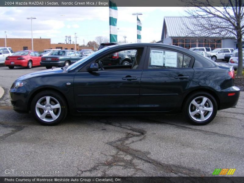 Nordic Green Mica / Beige 2004 Mazda MAZDA3 i Sedan
