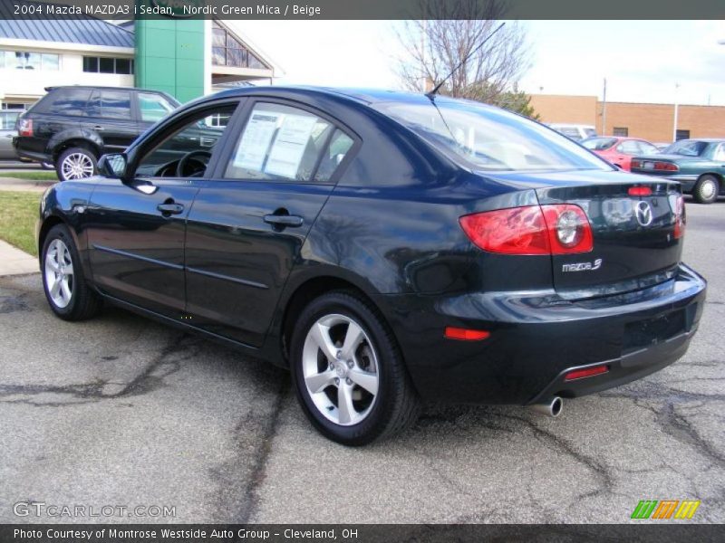 Nordic Green Mica / Beige 2004 Mazda MAZDA3 i Sedan