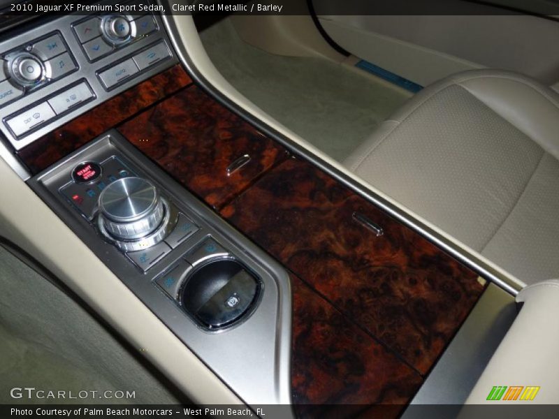Controls of 2010 XF Premium Sport Sedan
