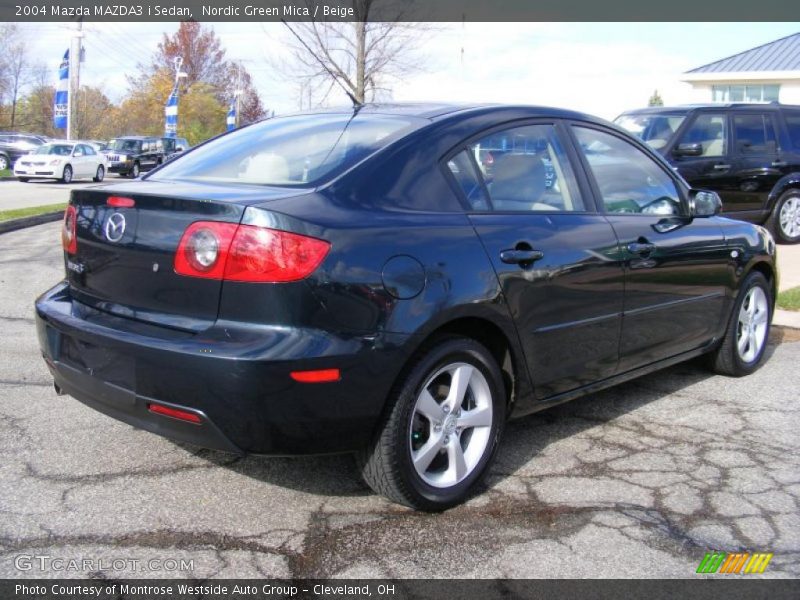Nordic Green Mica / Beige 2004 Mazda MAZDA3 i Sedan