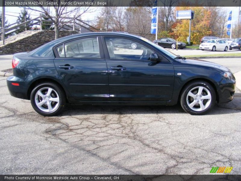  2004 MAZDA3 i Sedan Nordic Green Mica