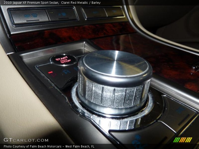 Controls of 2010 XF Premium Sport Sedan