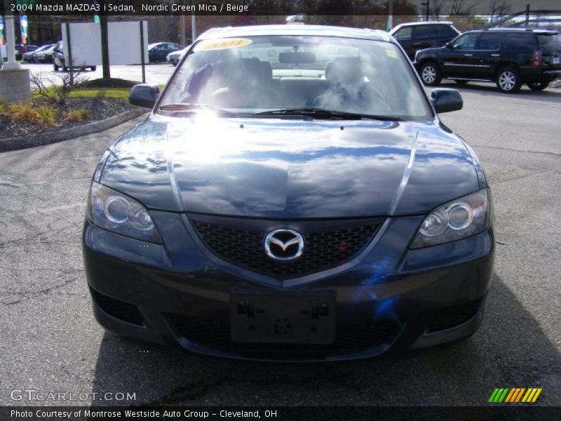 Nordic Green Mica / Beige 2004 Mazda MAZDA3 i Sedan