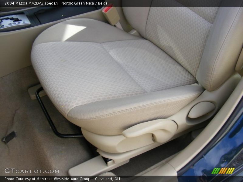  2004 MAZDA3 i Sedan Beige Interior