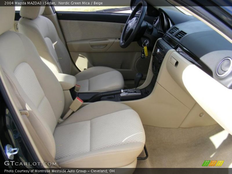  2004 MAZDA3 i Sedan Beige Interior