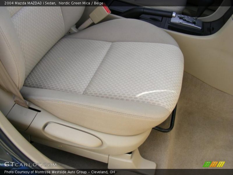  2004 MAZDA3 i Sedan Beige Interior