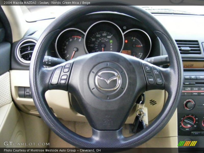  2004 MAZDA3 i Sedan Steering Wheel