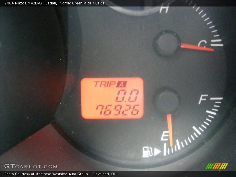 Nordic Green Mica / Beige 2004 Mazda MAZDA3 i Sedan