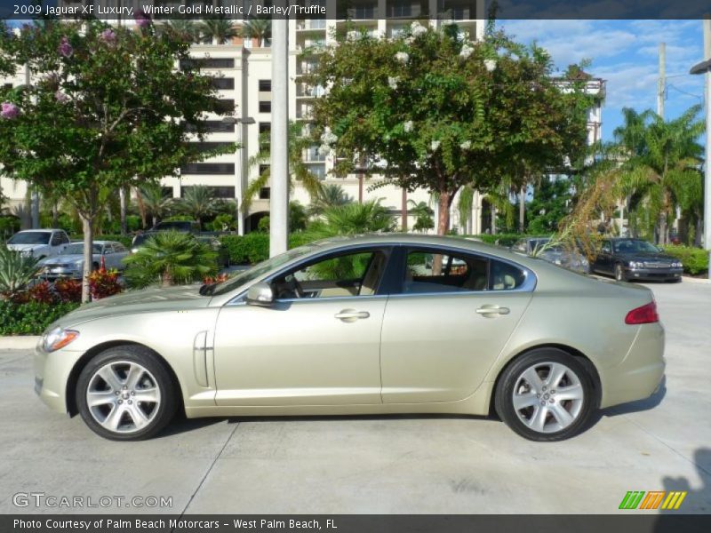  2009 XF Luxury Winter Gold Metallic