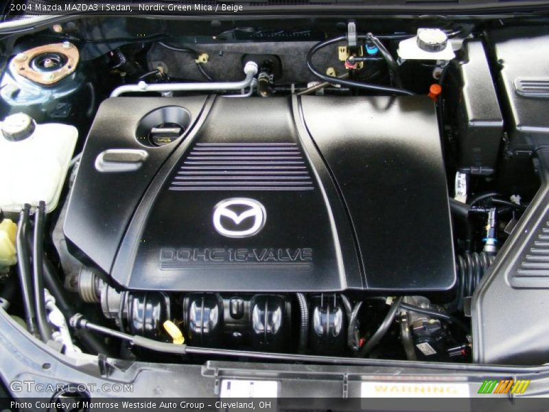  2004 MAZDA3 i Sedan Engine - 2.0 Liter DOHC 16-Valve 4 Cylinder