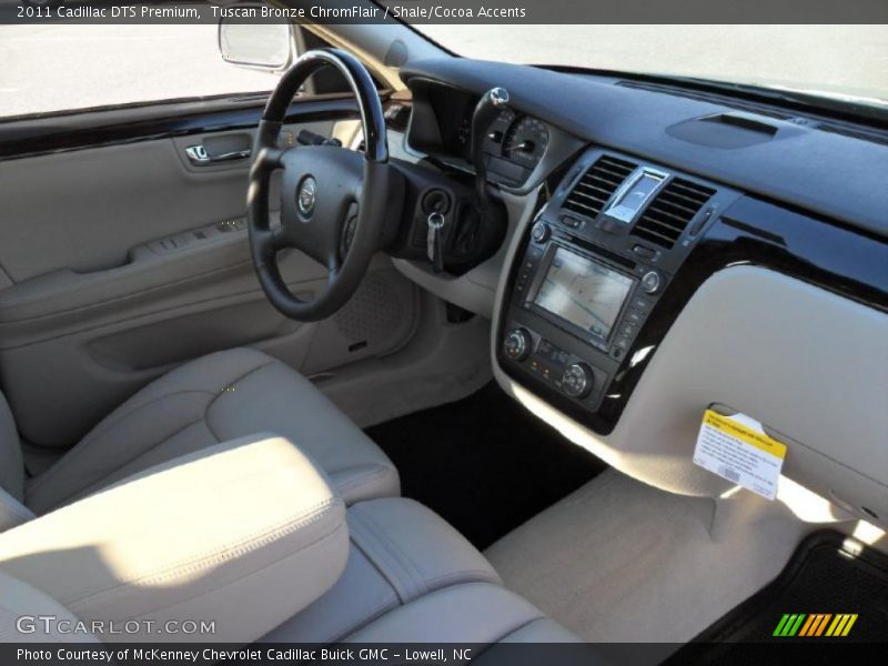 Tuscan Bronze ChromFlair / Shale/Cocoa Accents 2011 Cadillac DTS Premium