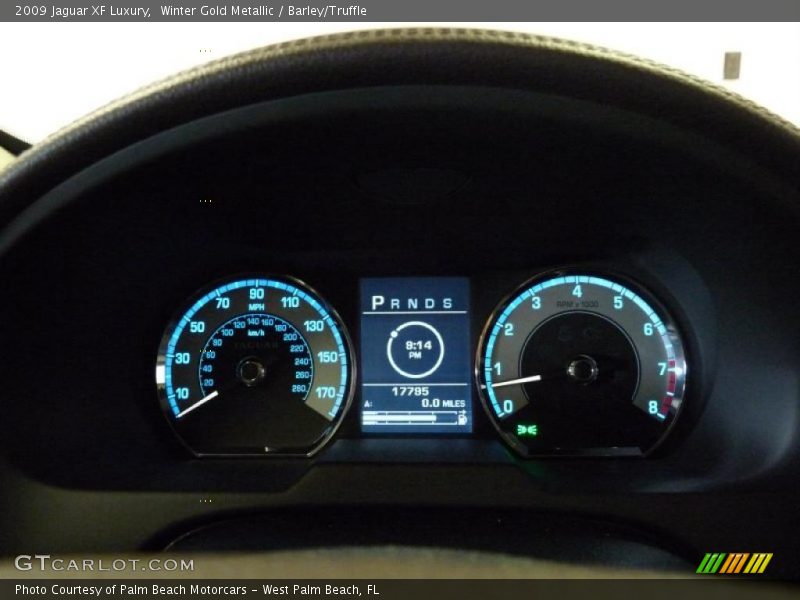  2009 XF Luxury Luxury Gauges