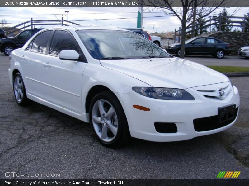 Front 3/4 View of 2008 MAZDA6 i Grand Touring Sedan